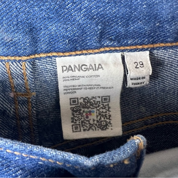 NEW Pangaia Hemp Denim High Rise Wide Leg Jeans - Picture 3 of 7